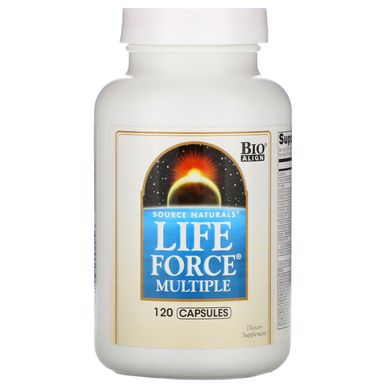 Мультивітаміни Source Naturals (Life Force Multiple) 120 капсул