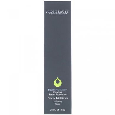 Phyto Pigments, flawless serum foundation, 26 shades of yellow color, Juice Beauty, 1 fluid ounce (30 ml)