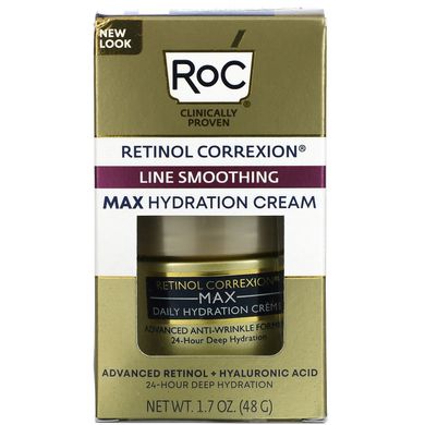 RoC, Retinol Correxion, крем для максимального увлажнения, 1,7 унции (48 г) купить в Киеве и Украине