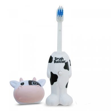 Poppin, Cow Milky Way, Soft, Brush Buddies, 1 Toothbrush