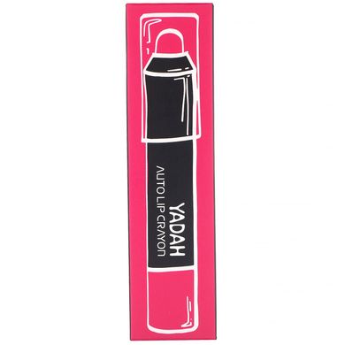 Автоматический карандаш-помада для губ, оттенок 03 розовый, Auto Lip Crayon, Yadah, 2,5 г купить в Киеве и Украине