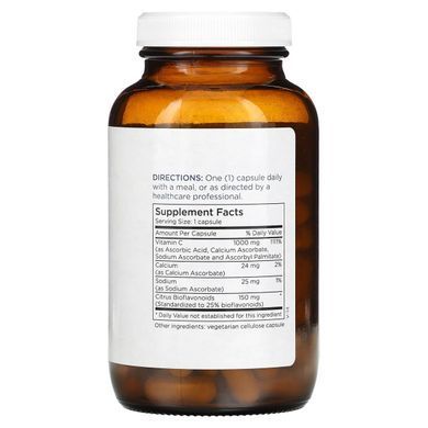 Витамин C с біофлавоноїдами Metabolic Maintenance (Buffered Vitamin C with Bioflavonoids) 1000 мг/200 мг 90 капсул купить в Киеве и Украине