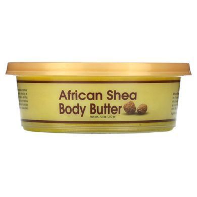 Okay Pure Naturals, African Shea Body Butter, For Skin & Hair, 7.5 oz (212 g) купить в Киеве и Украине