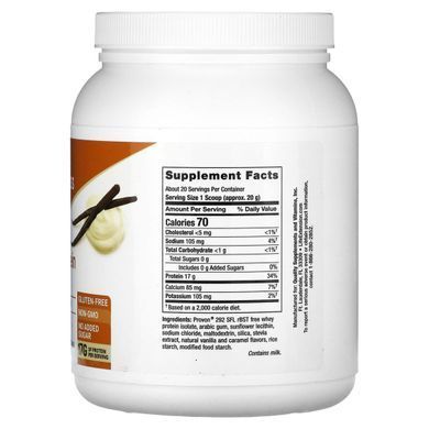 Изолят сывороточного протеина, ванильный вкус, Wellness Code, Whey Protein Isolate, Vanilla Flavor, Life Extension, 403 г купить в Киеве и Украине