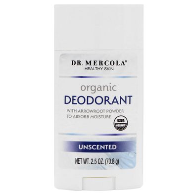 Дезодорант для тіла без запаху Dr. Mercola (Organic Deodorant) 70.8 г