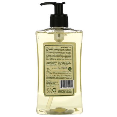 Рідке мило для рук і тіла A La Maison de Provence (Hand and Body Liquid Soap Yuzu Lime) 500 мл лайм