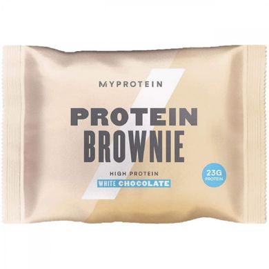 Протеїновий брауні з білим шоколадом MyProtein (Protein Brownie White Chocolate) 1 шт 75 г