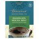 Herbal tea with mocha coffee and mint flavor, caffeine-free