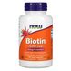 Биотин Now Foods (Biotin) 5000 мкг 120 капсул фото