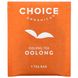 Улунг Чай, Choice Organic Teas, 16 чайных пакетиков, 1.1 унции (32 г) фото