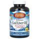 Масло з печінки тріски Carlson Labs (Cod Liver Oil) 1000 мг 150 капсул зі смаком лимона фото