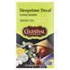 Sleepytime green tea, lemon and jasmine, caffeine free, Celestial Seasonings, 20 tea bags, 31 g.