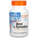 Л-Тирозин Doctor's Best (L-tyrosine) 500 мг 120 капсул фото