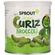 Curlz, брокколі, Sprout Organic, 1,48 унц (42 г) фото