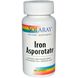 Залізо Solaray (Iron Asporotate) 18 мг 100 капсул фото