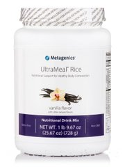 Рисовый протеин ванильный вкус Metagenics (UltraMeal Rice Vanilla Flavor) 728 г купить в Киеве и Украине
