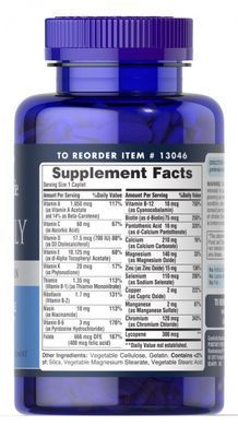 Чоловічі полівітаміни Puritan's Pride (One Daily One Daily Men's Multivitamin) 100 таблеток