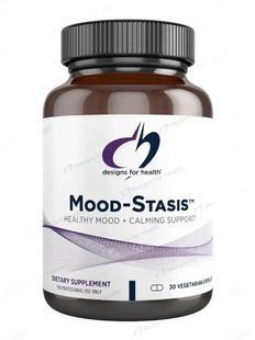 Поддержка спокойствия и позитивного настроения Designs for Health (Mood-Stasis) 30 капсул купить в Киеве и Украине