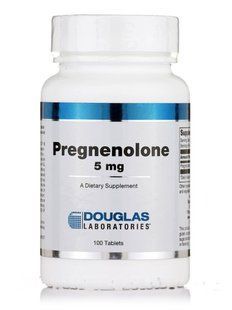 Прегенолон Douglas Laboratories (Pregnenolone Sublingual) 5 мг 100 таблеток купить в Киеве и Украине