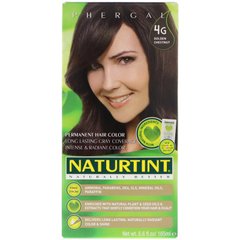 Краска для волос Naturtint (Permanent Hair Colorant) 4G золотой каштан 150 мл купить в Киеве и Украине