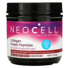Пептиди з колагенового білка Neocell (Collagen Protein Peptides) 428 г зі смаком граната і асаї