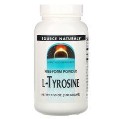 Тирозин свободная форма Source Naturals (L-Tyrosine) 660 мг 100 гм купить в Киеве и Украине