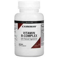 Органічний комплекс вітаміну B, Kirkman Labs, 90 капсул