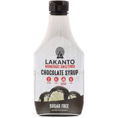 Шоколадный сироп, Chocolate Syrup, Lakanto, 473 мл купить в Киеве и Украине