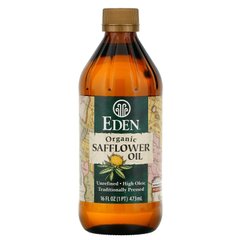 Cафлоровое масло органик нерафинированное Eden Foods (Safflower Oil) 473 мл купить в Киеве и Украине