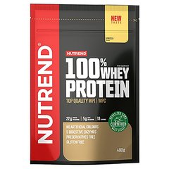 Сывороточный протеин ваниль Nutrend (100% Whey Protein) 400 г купить в Киеве и Украине