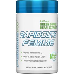 Экстракт зеленого кофе + витамин B12 FEMME (Rapidcuts Femme) 60 капсул купить в Киеве и Украине