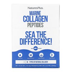 Nature's Plus, Пептиди морського колагену, 20 пакетиків у стиках по 0,43 унції (12,2 г) кожен