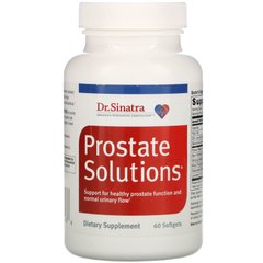 Рішення простати, Prostate Solutions, Dr. Sinatra, 60 м'яких капсул