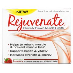 Rejuvenate, Клінічно підтверджене здоров'я м'язів, малина, 30 пакетиків по 0,19 унції (5,5 г) кожен