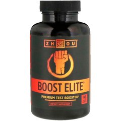 Boost Elite, преміальний тестовий прискорювач, Zhou Nutrition, 90 вегетаріанських капсул