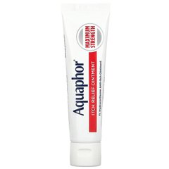 Aquaphor, Мазь для зняття сверблячки, максимальна сила, без ароматів, 1 унція (28 г)