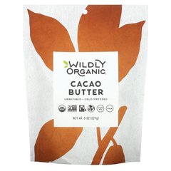 Wildly Organic, Масло какао, 8 унций (227 г) купить в Киеве и Украине