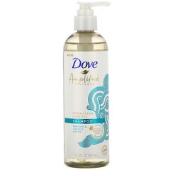 Зволожуючий очищуючий шампунь, Amplified Textures, Hydrating Cleanse Shampoo, Dove, 340 мл