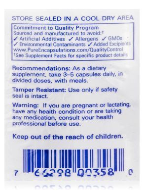 БАД для мужского здоровья Pure Encapsulations (ProstaFlo) 180 капсул купить в Киеве и Украине