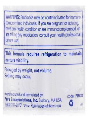 Пробіотики 123 Pure Encapsulations (Probiotic 123) 80 г