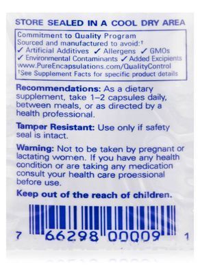 Formula for Digestion Pure Encapsulations (A.I. Formula) 120 capsules