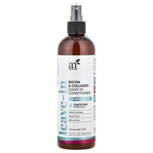 Несмываемый кондиционер с биотином и коллагеном Artnaturals (Biotin & Collagen Leave-In Conditioner) 354 мл для всех типов волос купить в Киеве и Украине