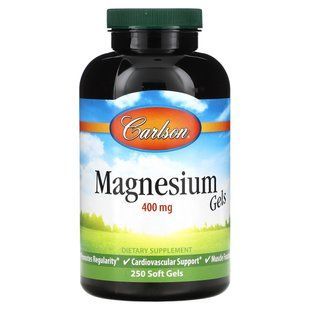 Magnesium oxide Carlson Labs (Liquid Magnesium) 400 mg 250 capsules