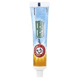 Arm & Hammer, TheraBreath&trade; Breath Fresheners, Anticavity Fluoride Toothpaste, Whitening, Invigorating Icy Mint, 5.5 oz (156 g) купить в Киеве и Украине