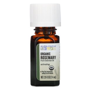 Органическое масло розмарина Aura Cacia (Rosemary) 7.4 мл купить в Киеве и Украине