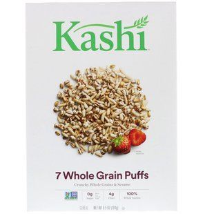 Цельнозерновые воздушные подушечки из, Kashi, 7 злаков, 184 г (6,5 oz) купить в Киеве и Украине