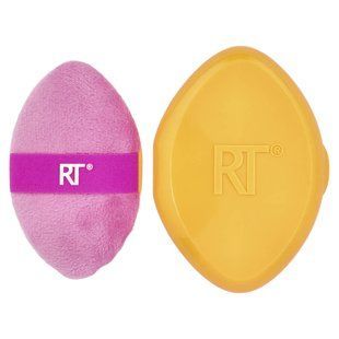 Real Techniques, Miracle 2-in-1 Powder Puff + Travel Case , 2 Piece Set купить в Киеве и Украине