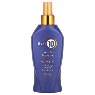 It's a 10 Miracle Leave-In Plus Keratin 295.7 ml