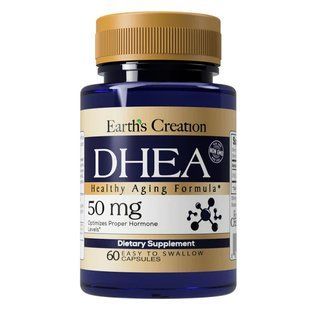 ДГЭА Earth`s Creation (DHEA) 50 мг 60 капсул купить в Киеве и Украине