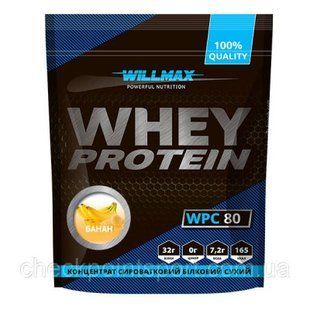 Whey Protein 80 Willmax 920 g банан купить в Киеве и Украине